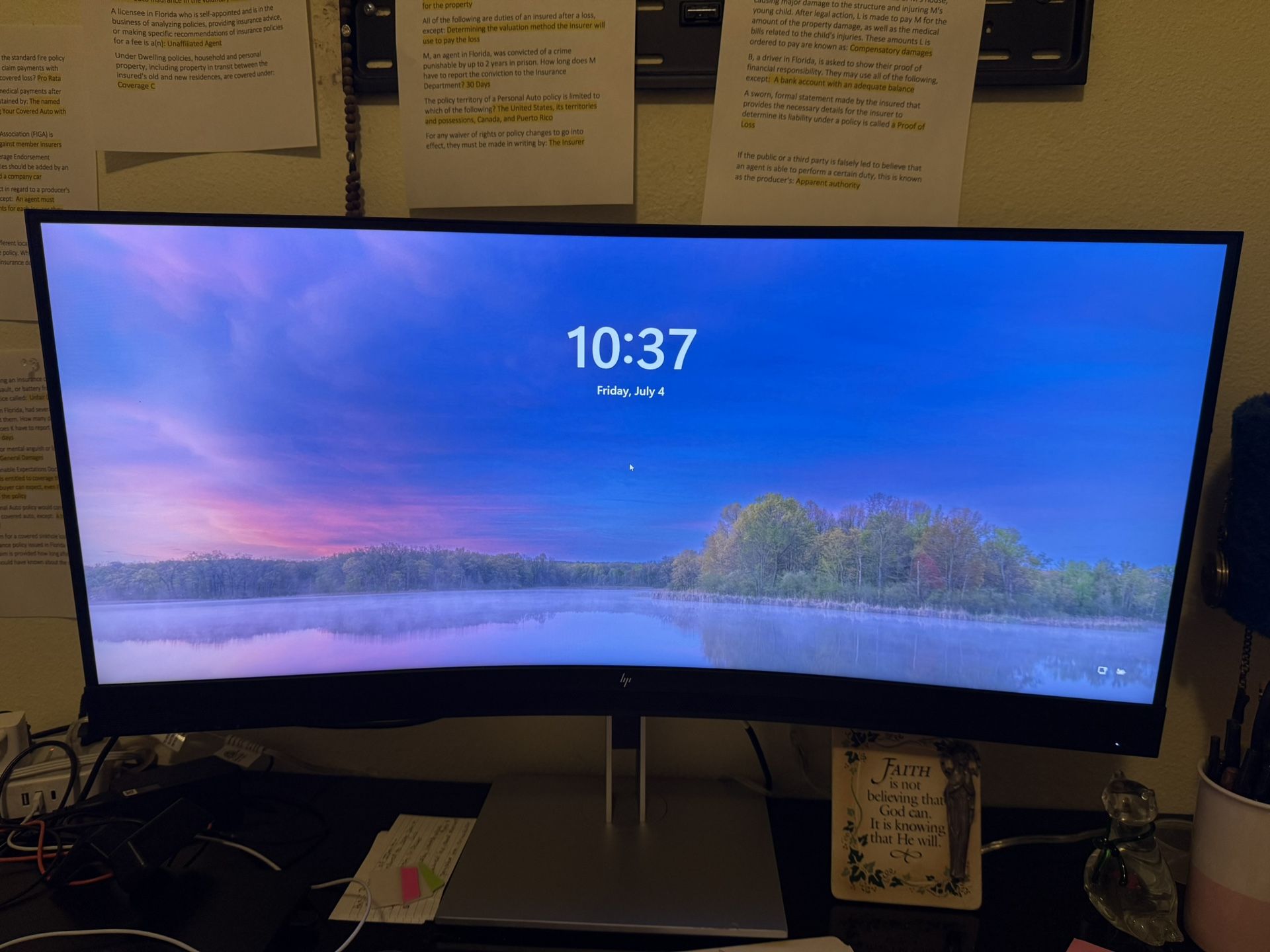 HP Curved Monitor E34m G4 WQHD USB-C 34” (3440x1440)