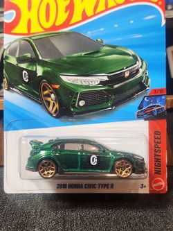 Hot Wheels 2018 Honda Civic Type R