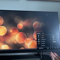 Lenovo Monitor 24” Natural Low Blue Light Built In Speakers