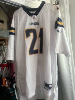 Reebok LaDainian Tomlinson San Diego Chargers Premier Tackle Jersey White 2XL