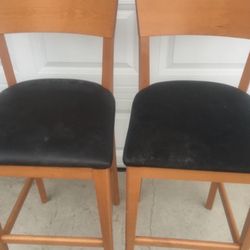 Two Bar Stools 