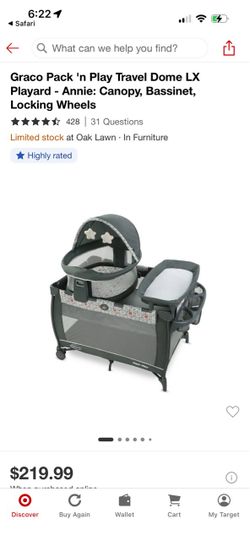Graco pack n play