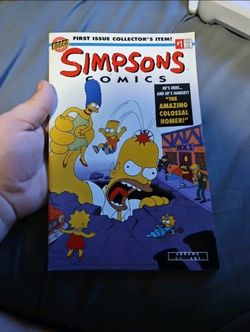 The Simpsons #1 Poster Edition (Bongo Comics November 1993)