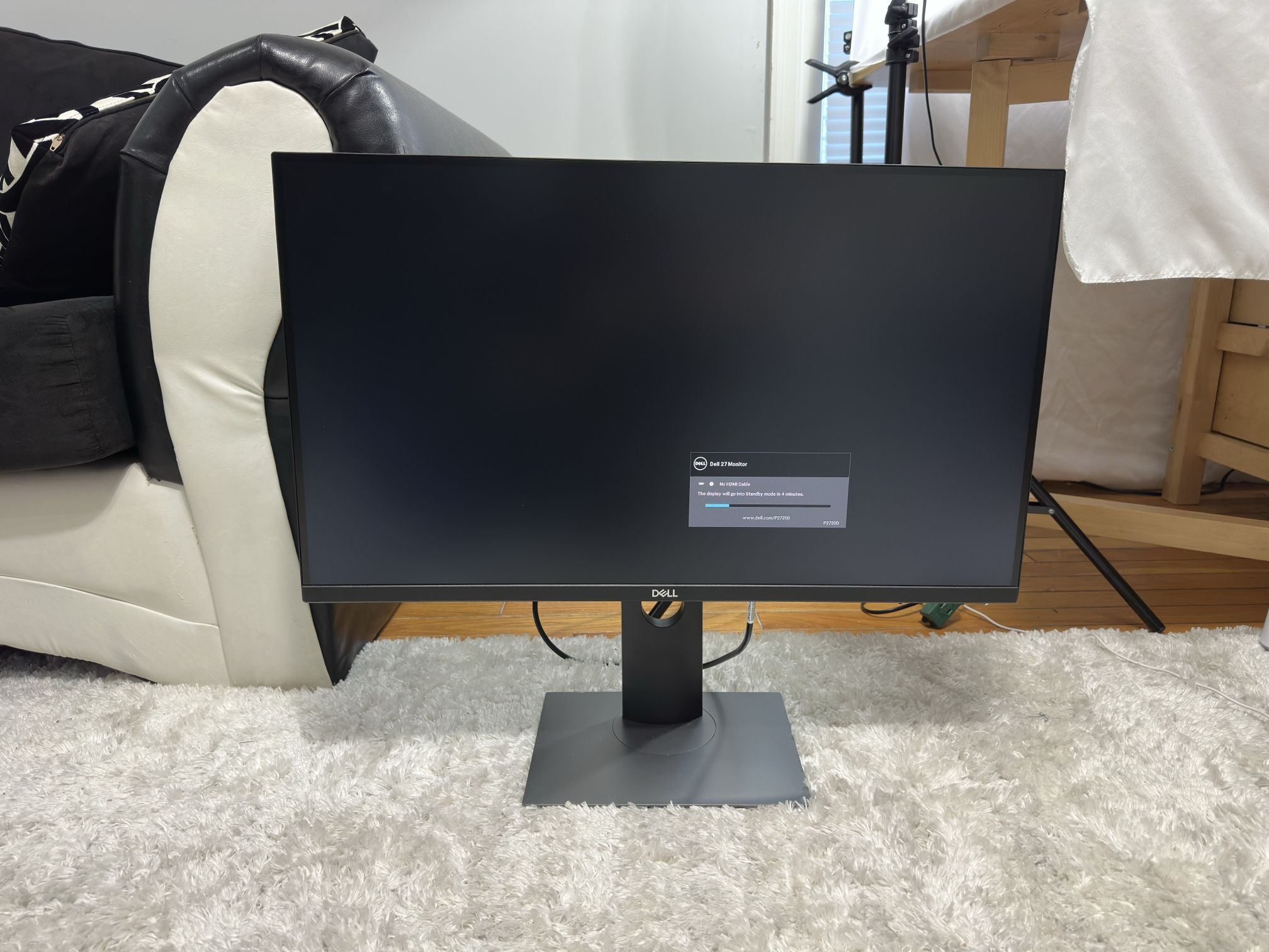 Dell P2720D 27" 16:9 QHD LED-Backlit IPS LCD Monitor with Stand