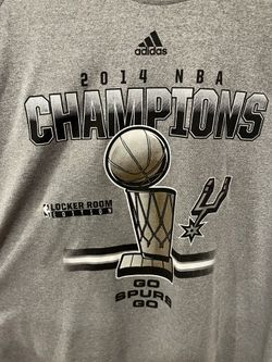 NBA S.A. Spurs 2014 Champions Adidas Locker Room Edition T-Shirt
