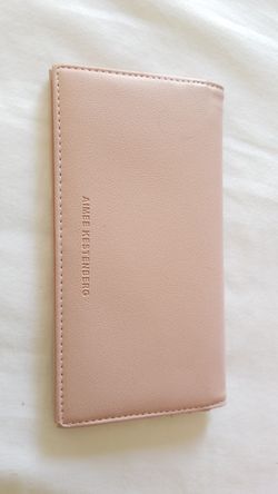 Aimee Kerstenberg wallet -pink vegan leather