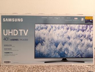 Samsung 40” 4K UHD TV