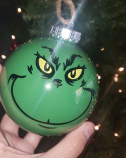 $5 dollar grinch ornaments.
