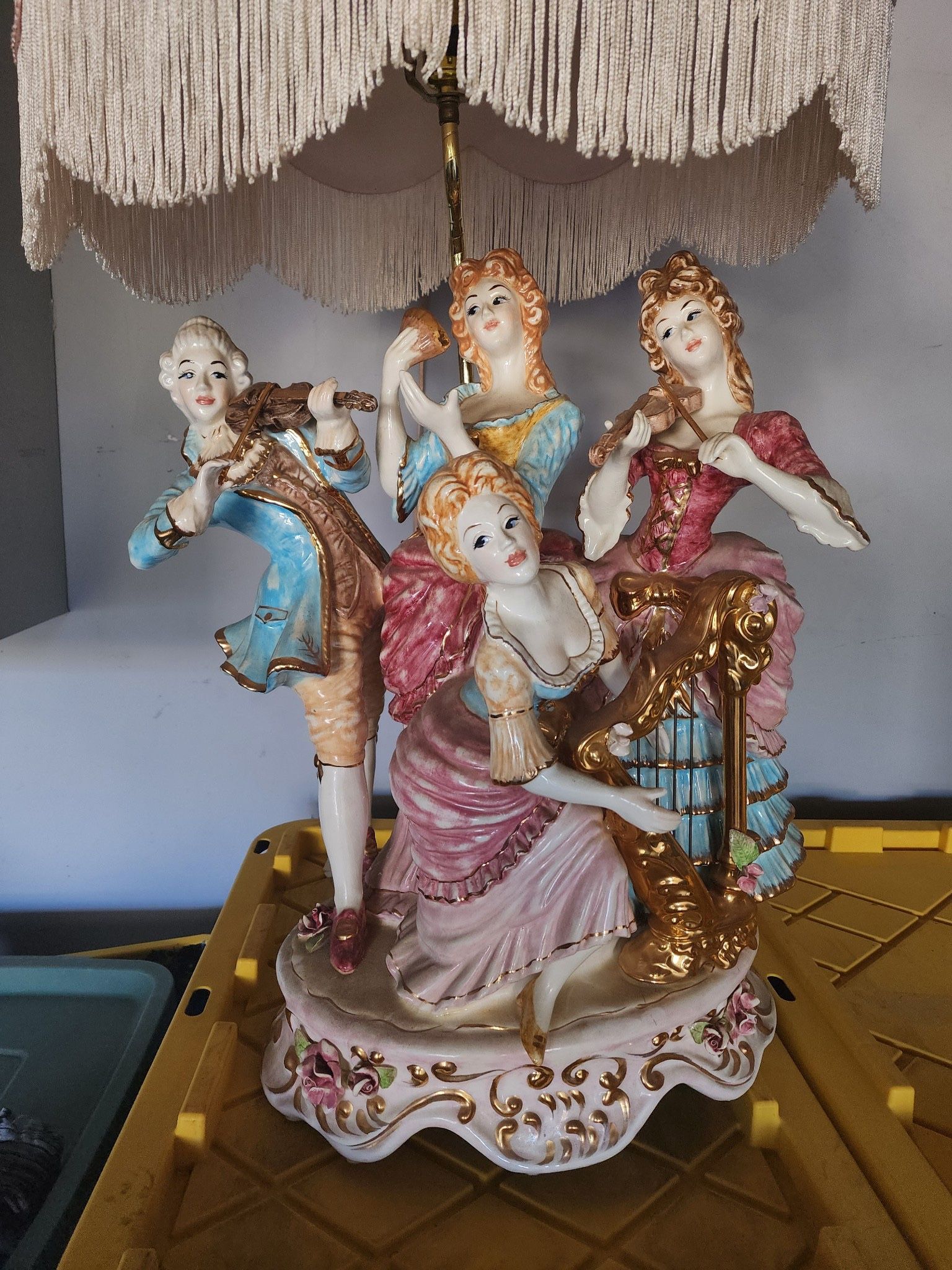 Antique Porcelain Lamp