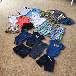 BOYS SUMMER CLOTHES SIZE 18 MONTHS CARTER’S AND MORE
