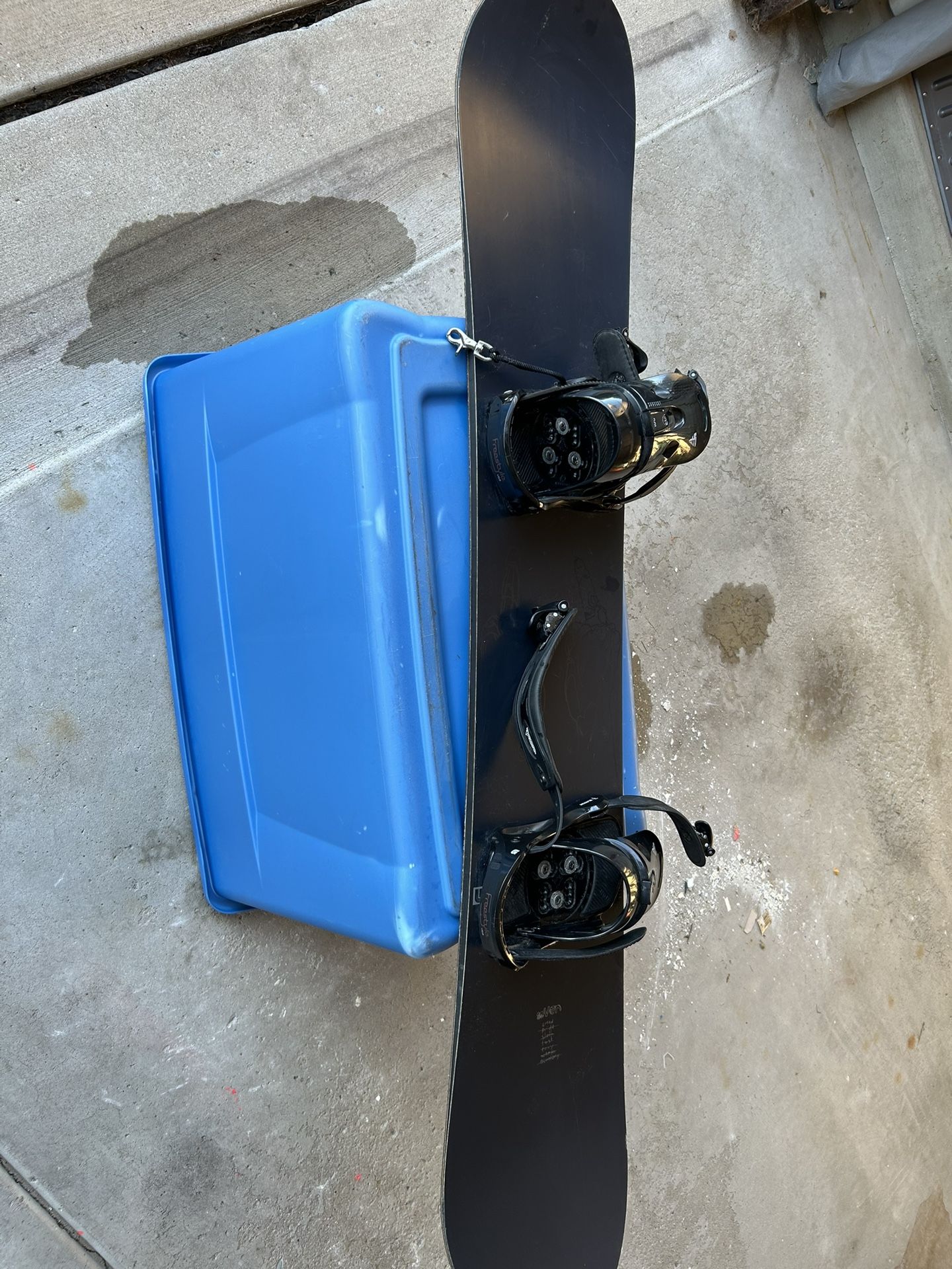 SNOW BOARD 61” L X 10.5” W EXC