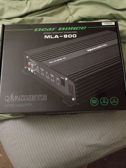 Deaf bonce machete mla 800