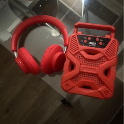Speaker & Bluetooth Headphones 