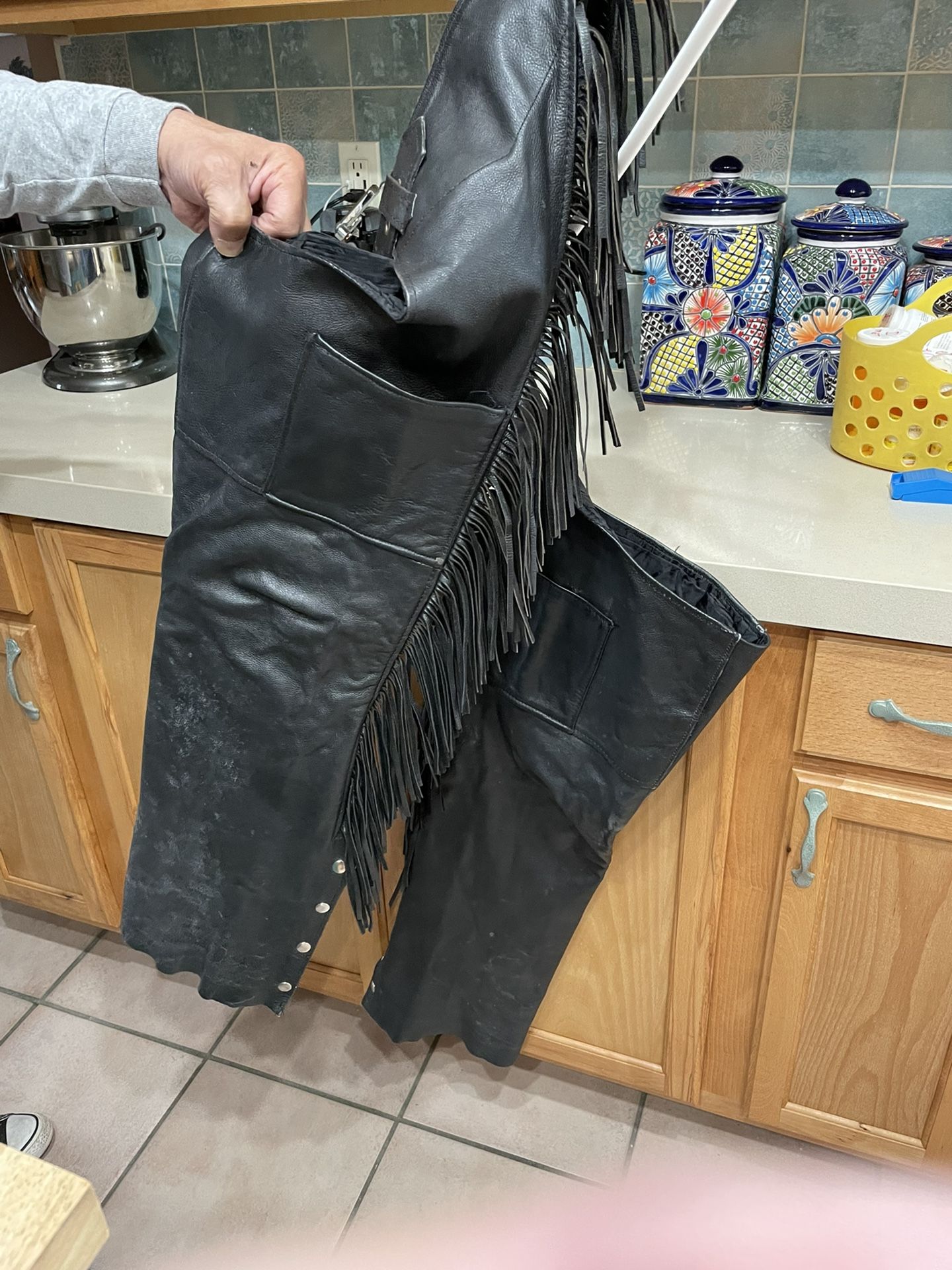 Ladies Fringed Chaps