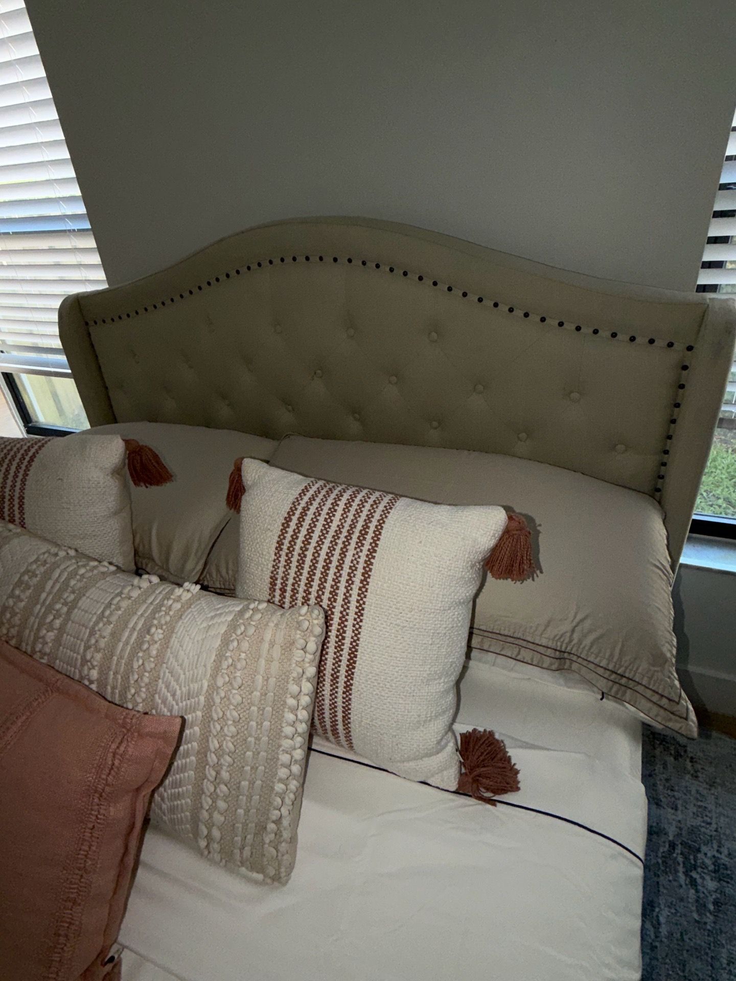 Bed frame and mattress