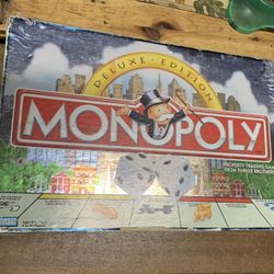 Deluxe Edition Monopoly Game 1998 Parker Brothers USA 