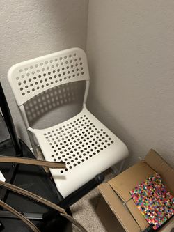 White IKEA Chair