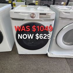 4.5 Cu. Ft. Smart High Efficiency Front Load Washer With Super Speed IN White