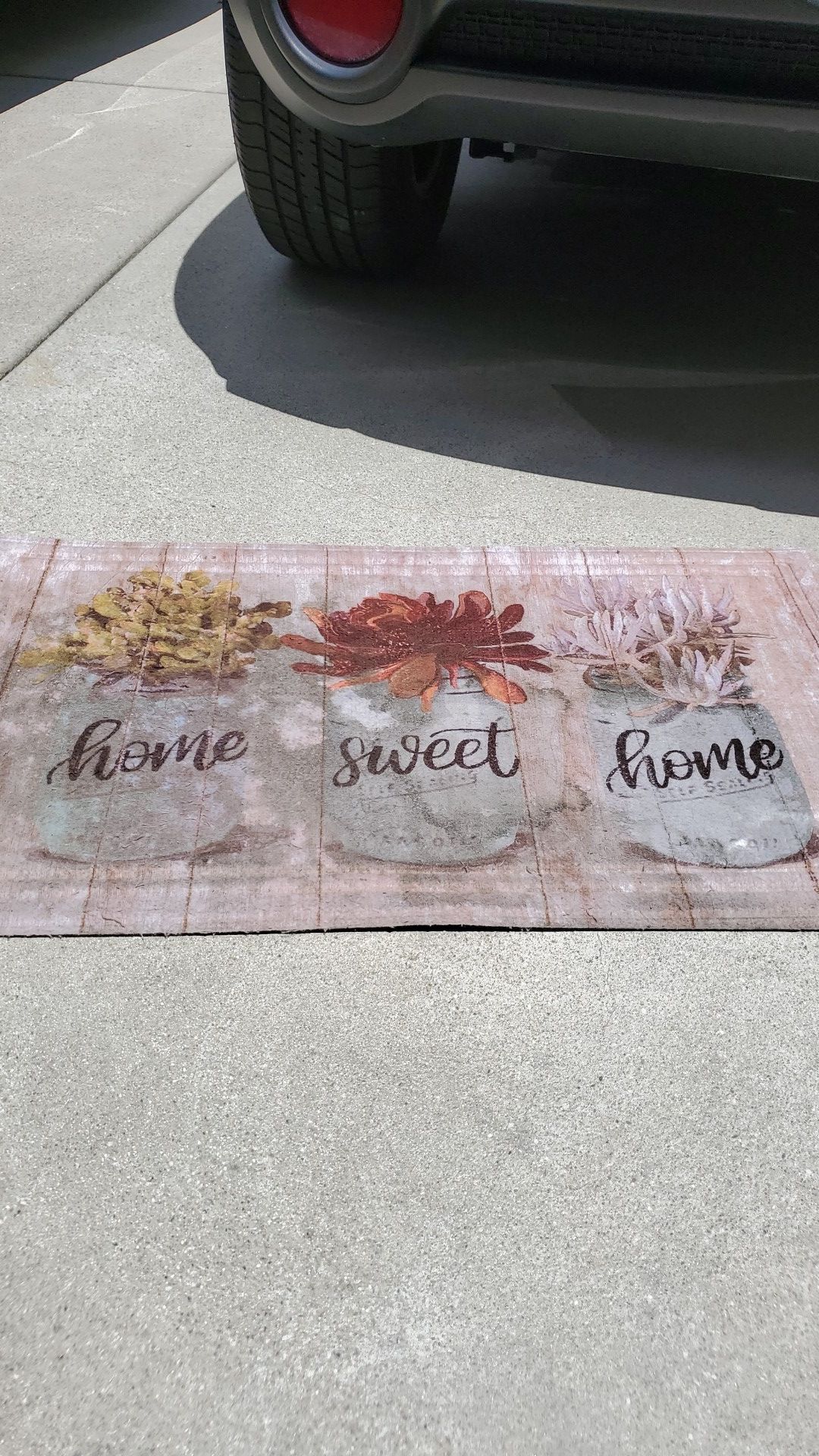 Welcome mat
