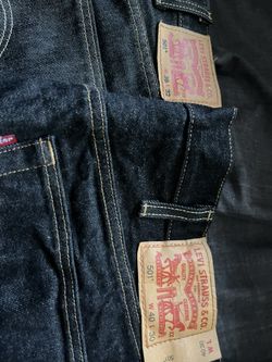 LEVI 501S DENIM BLACK 
