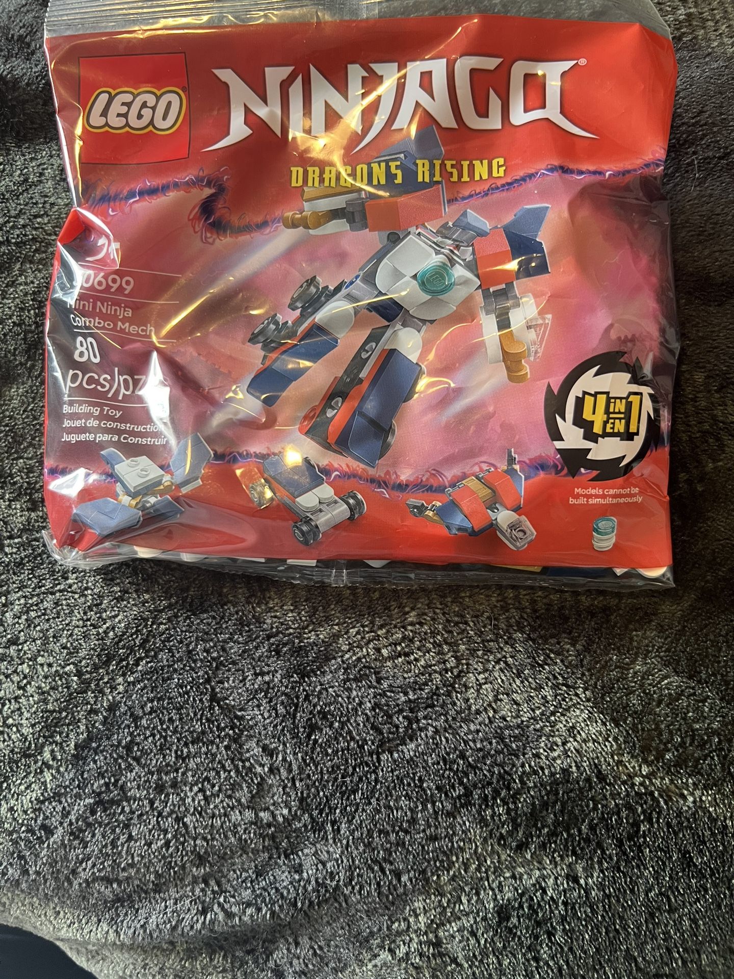 Ninja Legos Small Figurine