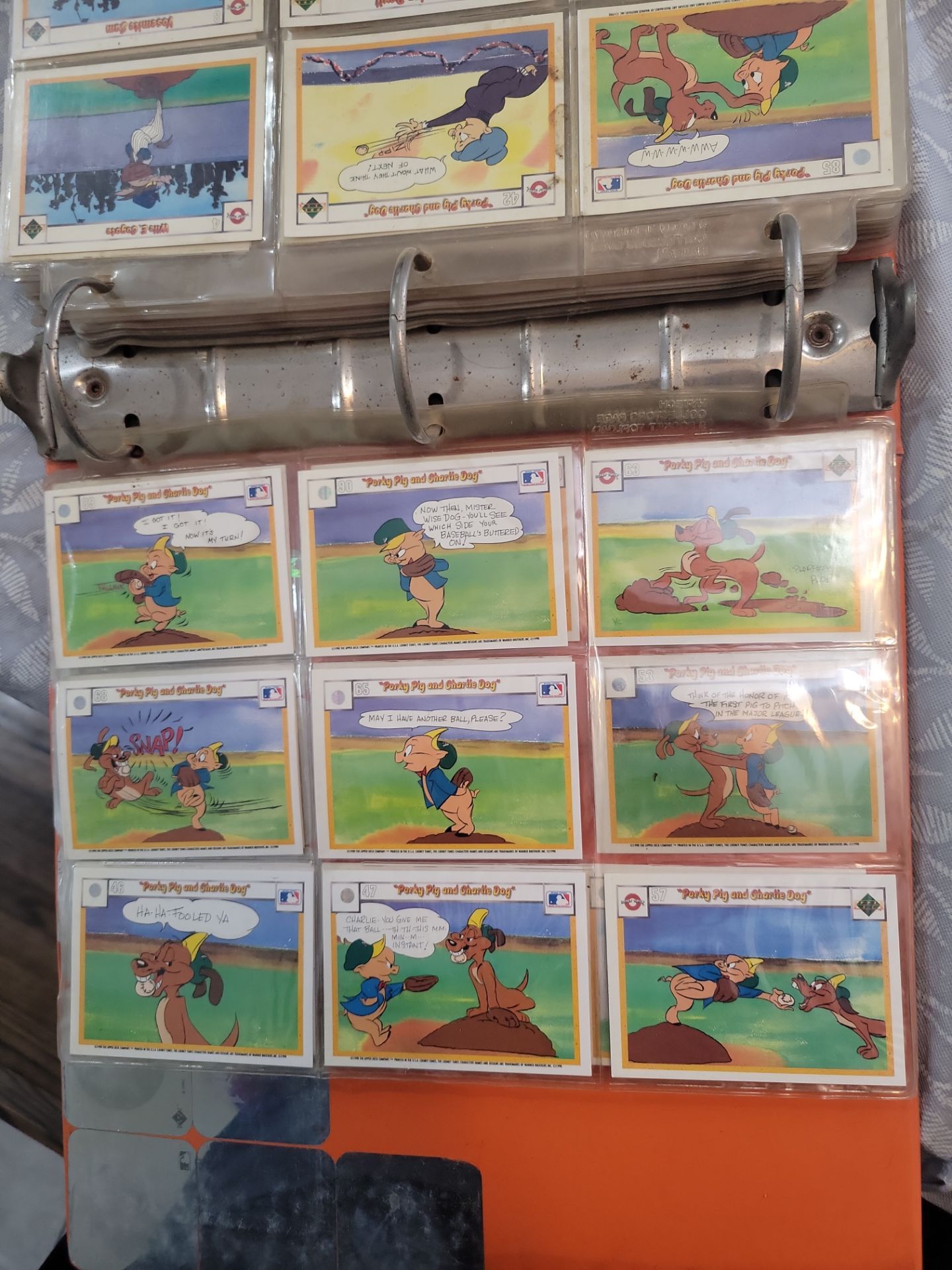 1990 Upperdeck looney tunes cards /about 150 total/taking Offers Not A Dollar