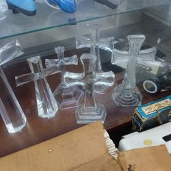 Crystal Cross Decor.