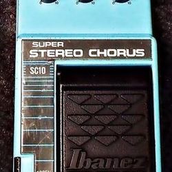 Vintage Ibanez Super Stereo Chorus SC-10 ( Japan) Pedal, Excellent...

