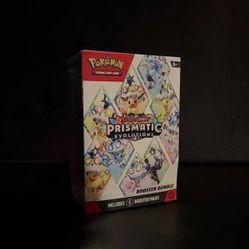 Prismatic Evolutions Booster Bundle Sealed, 6 TCG Booster Packets