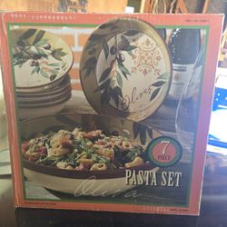 7 Piece Pasta Dish Set