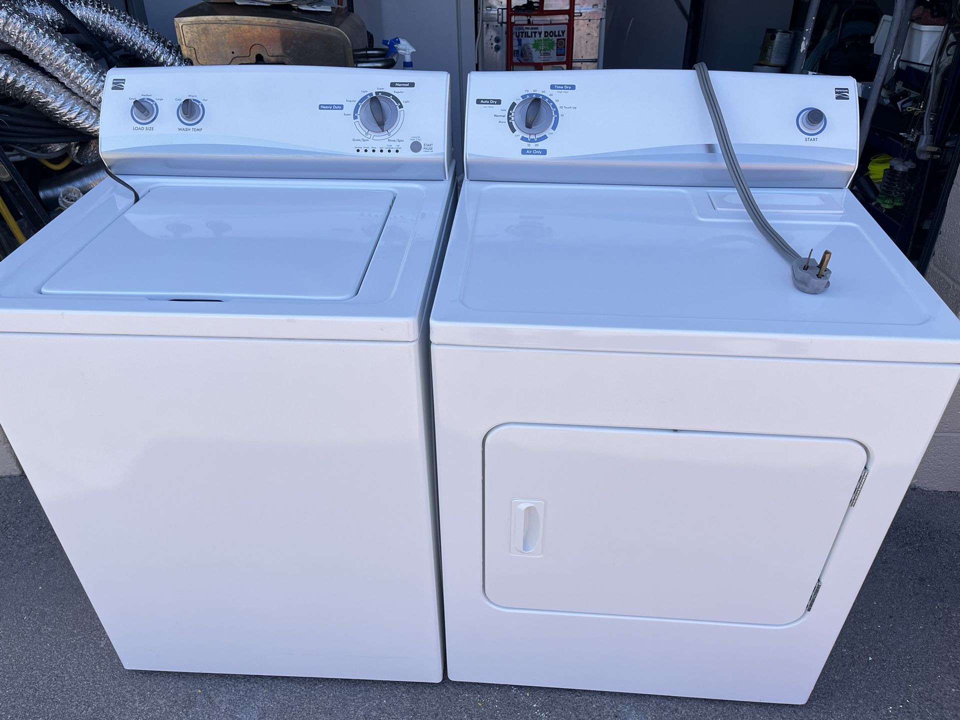 Kenmore Washer and Electric dryer