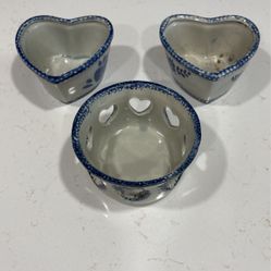 3 Candle Holders