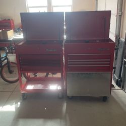 Two Snap On Tool Boxes 