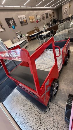 FIRETRUCK TWIN BED