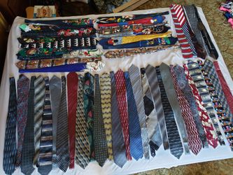 Neck Ties Galore Including Various Characters & Holiday (Christmas, July 4th)