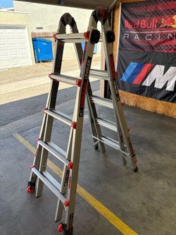 Little giant ladder , work ladder