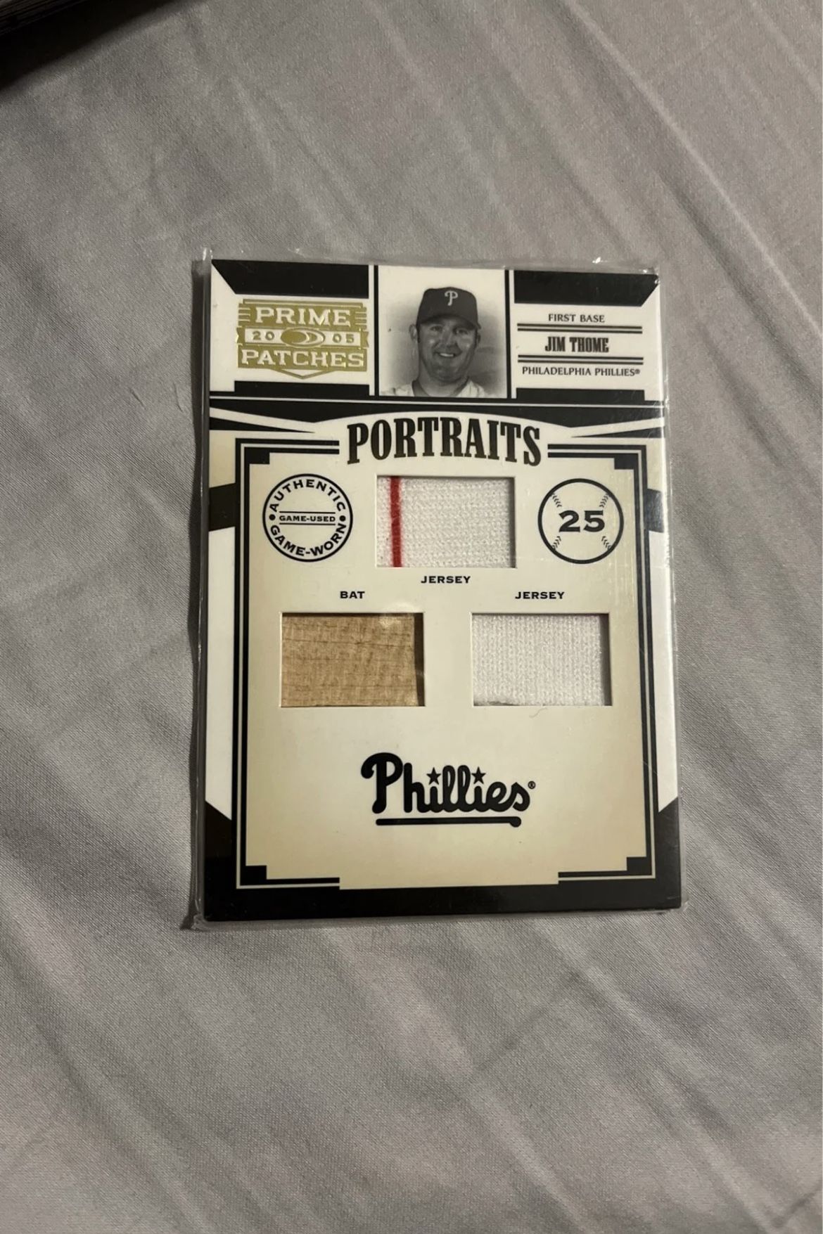 Jim Those Rare /150 Triple Swatch Prime Patches