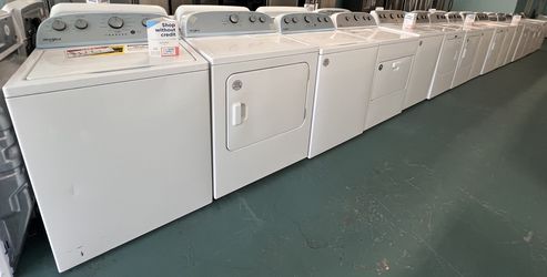 HUGE VARIETY OF TOP LOAD WASHER W/ELECTRIC DRYER SET