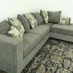 Venus Ash RAF Chaise Sectional  ⭐ Couch 699