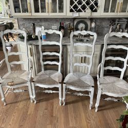 Antique Kitchen Chairs- Set Of 4