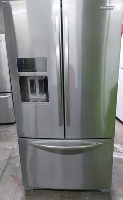 KitchenAid Stainless French Door Fridge with Features