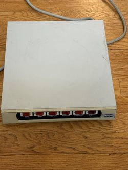 Power Tap Power Center E89769 Model SS-N-1 Transient Voltage Surge Suppressor