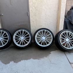 Vision 20 Inch Rims With  245/35R20 Tires