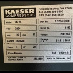 Cómpresor Industrial 