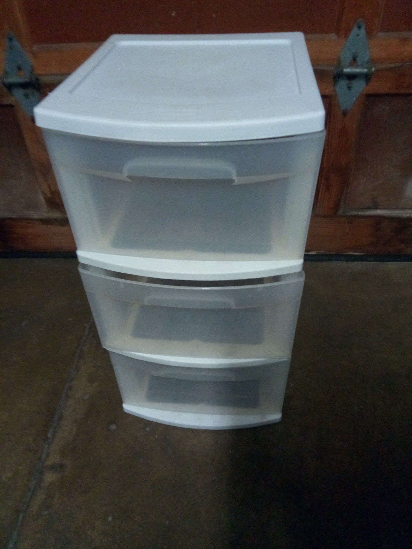 Sterilite plastic drawers