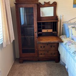 Antique Oak Desk 