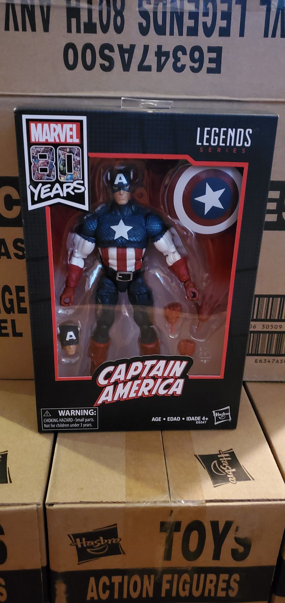 Marvel legends 80th year Captain America