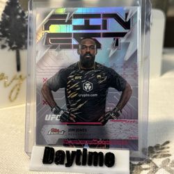2025 Topps UFC Finest Jon Jones Refractor RARE #224