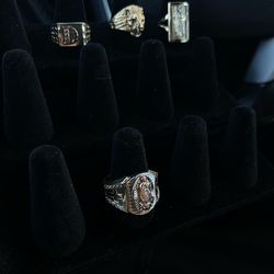 10kt virgencita ring