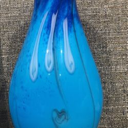 Vintage Murano Art Glass Vase